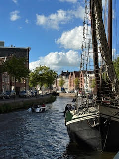 Theodora in her hometown Groningen