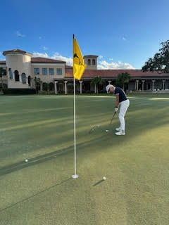 Theodora loves the Country Club of Orlando Golf Course