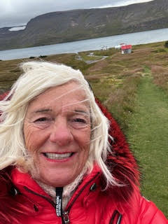 Theodora in uninhabited Hesteyri Iceland