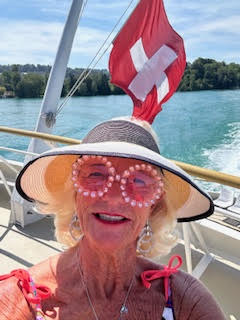 Theodora visiting Zurich Switzerland