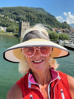 Theodora at the Pilatus Mountain in Switzerland