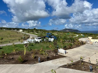 Theodora building Golden Rock Resort in St. Eustatius