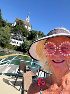 Theodora visiting Zurich Switzerland