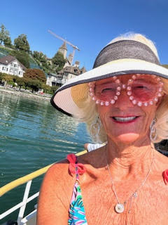 Theodora visiting Zurich Switzerland