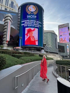 Theodora meets up with Global partners in the Bellagio Las Vegas