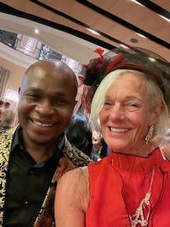 Theodora meets up with Global partners in the Bellagio Las Vegas