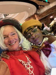 Theodora meets up with Global partners in the Bellagio Las Vegas