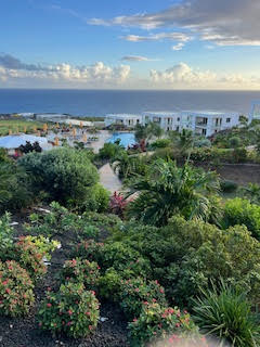 Theodora building Golden Rock Resort in St. Eustatius