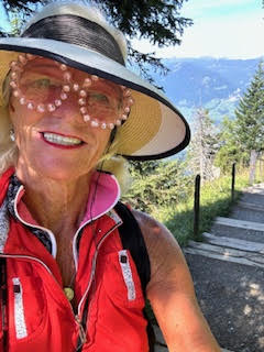 Theodora climbing in Wiesenbach Switzerland