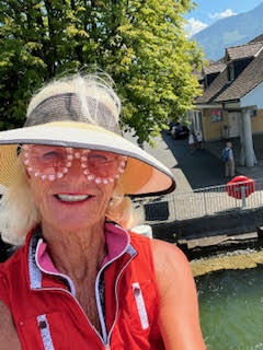 Theodora at the Pilatus Mountain in Switzerland