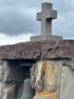 Theodora in uninhabited Hesteyri Iceland