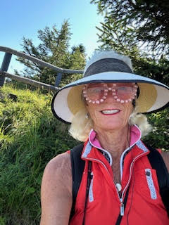 Theodora climbing in Wiesenbach Switzerland