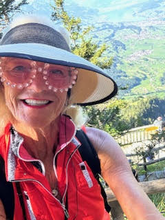 Theodora climbing in Wiesenbach Switzerland