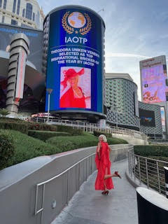 Theodora meets up with Global partners in the Bellagio Las Vegas