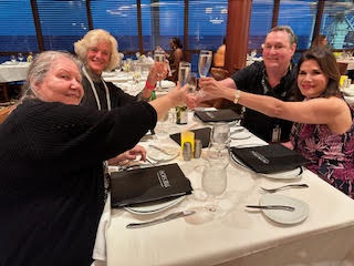Theodora joins Orlando Realtor Board meetings at sea in Cozumel and The Caymans