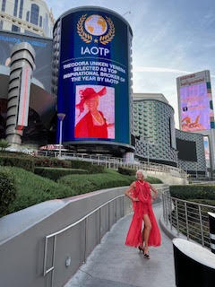 Theodora meets up with Global partners in the Bellagio Las Vegas
