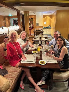 Theodora joins Orlando Realtor Board meetings at sea in Cozumel and The Caymans