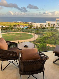 Theodora building Golden Rock Resort in St. Eustatius