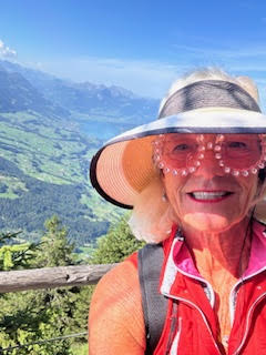 Theodora climbing in Wiesenbach Switzerland