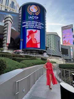 Theodora meets up with Global partners in the Bellagio Las Vegas