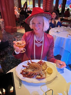 Theodora meets up with Global partners in the Bellagio Las Vegas