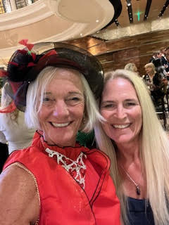 Theodora meets up with Global partners in the Bellagio Las Vegas