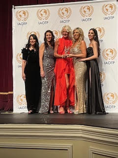 Theodora meets up with Global partners in the Bellagio Las Vegas