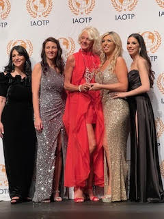 Theodora meets up with Global partners in the Bellagio Las Vegas