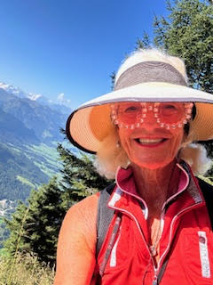 Theodora climbing in Wiesenbach Switzerland