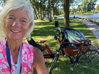 Theodora in her hometown Groningen