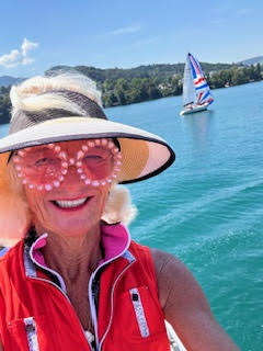 Theodora at the Pilatus Mountain in Switzerland