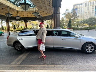 Theodora meets up with Global partners in the Bellagio Las Vegas