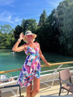 Theodora visiting Zurich Switzerland