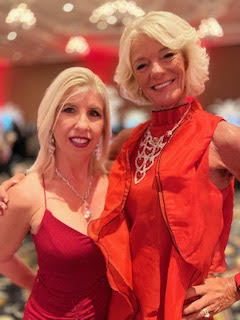 Theodora meets up with Global partners in the Bellagio Las Vegas