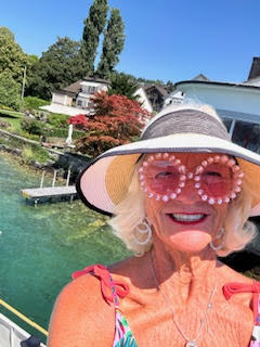 Theodora visiting Zurich Switzerland