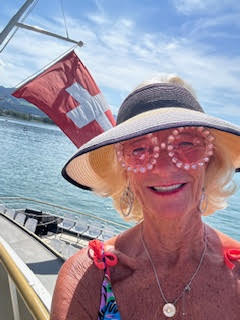 Theodora visiting Zurich Switzerland