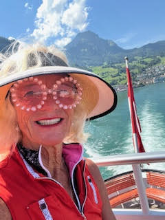 Theodora at the Pilatus Mountain in Switzerland