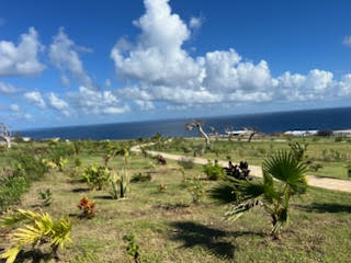 Theodora building Golden Rock Resort in St. Eustatius