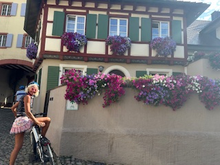 Theodora visits Winery in Endingen Germany