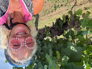 Theodora visits Winery in Endingen Germany