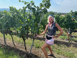Theodora visits Winery in Endingen Germany