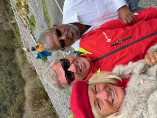 Theodora visits the Glaciers in New Zealand and meets “KIWI” the National Bird