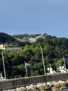 Theodora in Port of Capri Italy
