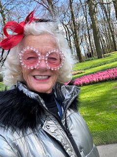 Theodora in Keukenhof the Netherlands