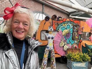 Theodora in Keukenhof the Netherlands
