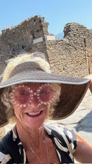Theodora in the City of Pompei Italy