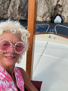 Theodora in Port of Capri Italy