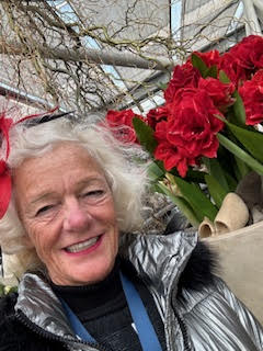 Theodora in Keukenhof the Netherlands