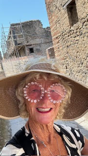 Theodora in the City of Pompei Italy