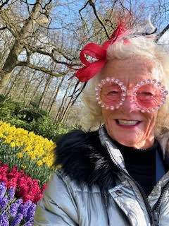 Theodora in Keukenhof the Netherlands